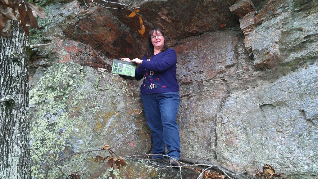 Geocaching at FDR State Park
